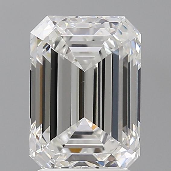 2.57 ct. emerald Lab Grown Diamond front image