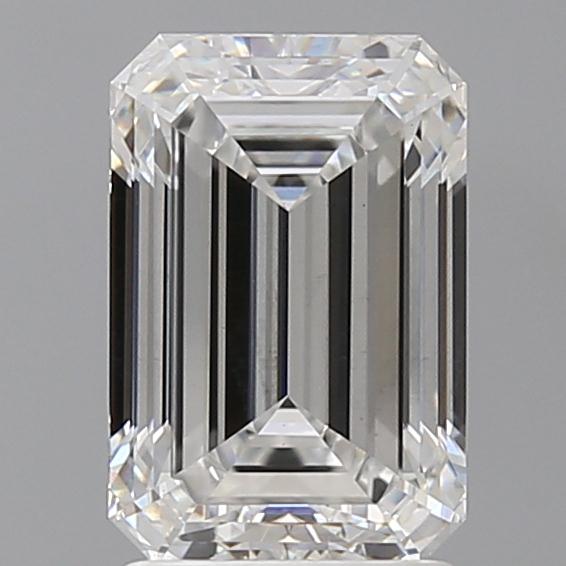 2.50 ct. emerald Lab Grown Diamond front image