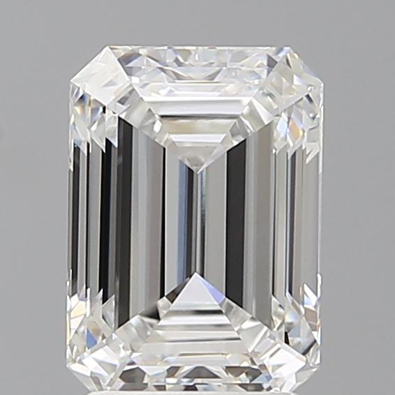 2.42 ct. emerald Lab Grown Diamond front image