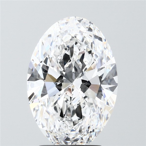 3.09 ct. oval Lab Grown Diamond front image