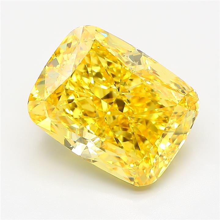 8.12 ct. cushion Lab Grown Diamond front image