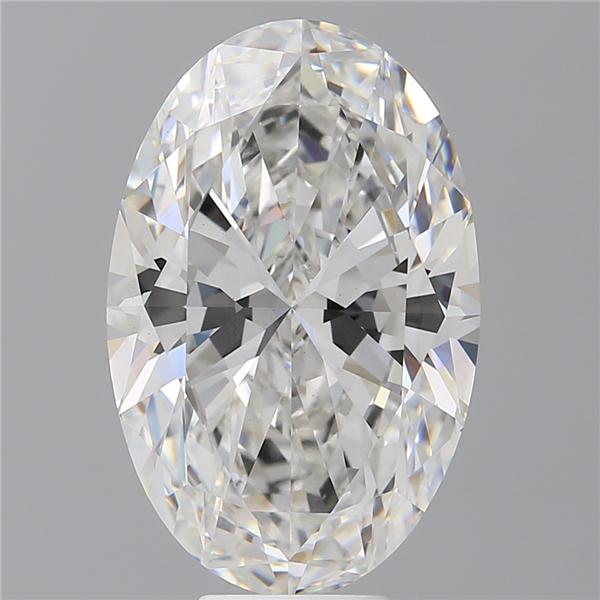 9.59 ct. oval Lab Grown Diamond front image