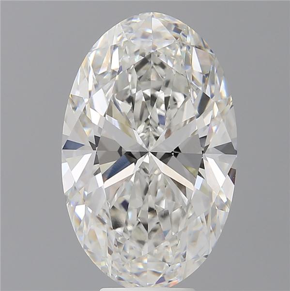 8.08 ct. oval Lab Grown Diamond front image