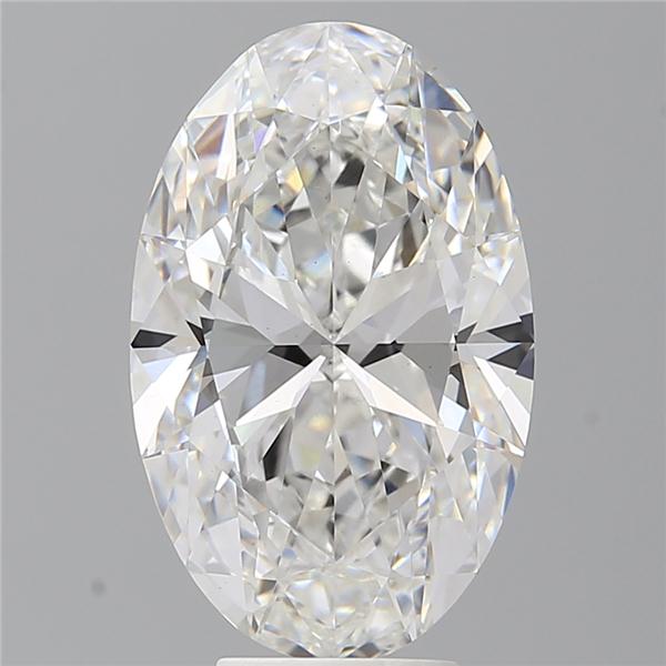 6.01 ct. oval Lab Grown Diamond front image