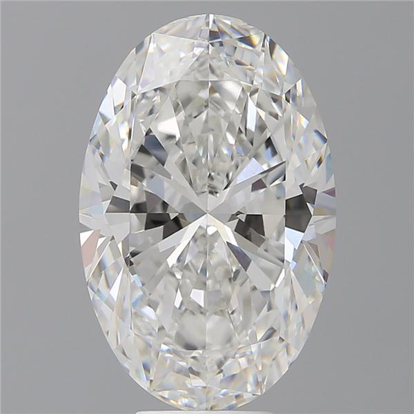 8.52 ct. oval Lab Grown Diamond front image