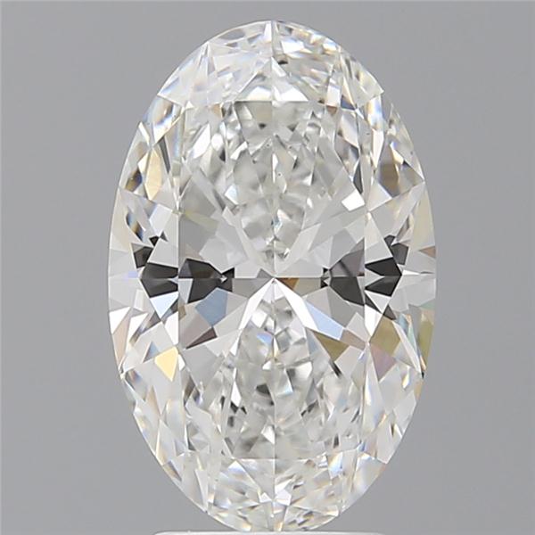 3.59 ct. oval Lab Grown Diamond front image