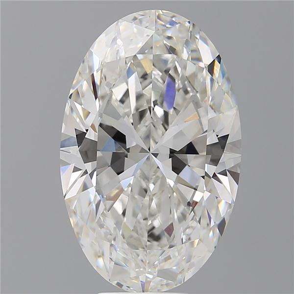 9.56 ct. oval Lab Grown Diamond front image