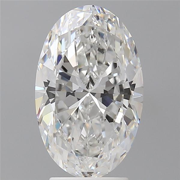 3.59 ct. oval Lab Grown Diamond front image