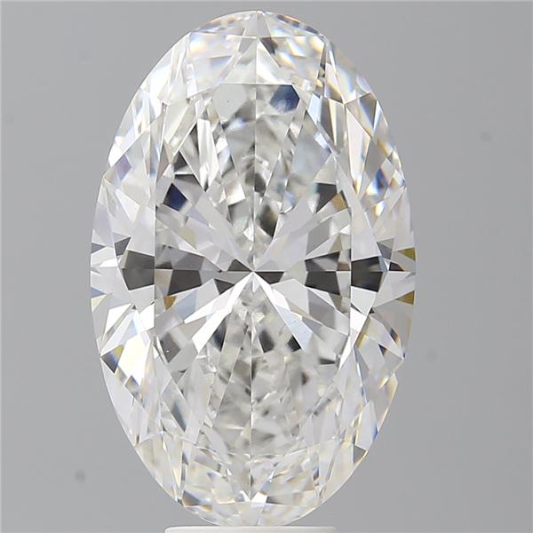 9.02 ct. oval Lab Grown Diamond front image