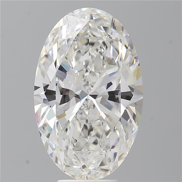 7.59 ct. oval Lab Grown Diamond front image