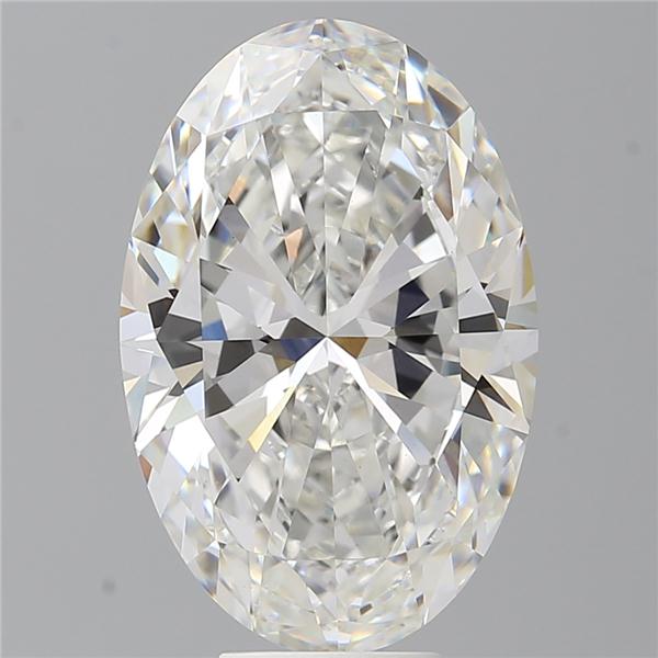 8.05 ct. oval Lab Grown Diamond front image