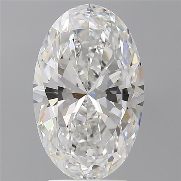 3.59 ct. oval Lab Grown Diamond front image