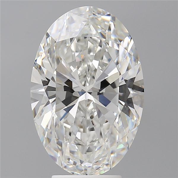 5.54 ct. oval Lab Grown Diamond front image