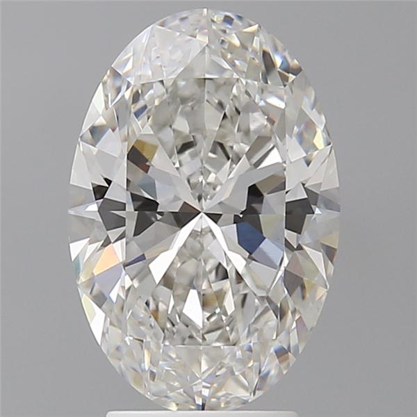 3.56 ct. oval Lab Grown Diamond front image