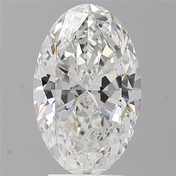 3.57 ct. oval Lab Grown Diamond front image