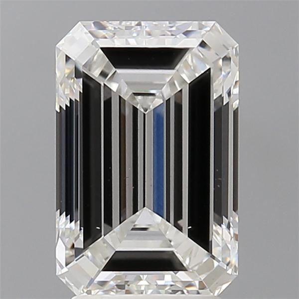 3.56 ct. emerald Lab Grown Diamond front image