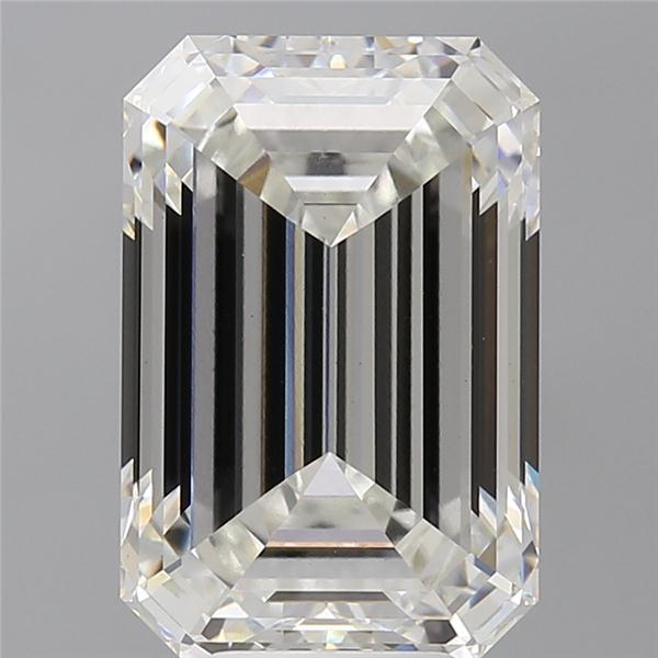 7.58 ct. emerald Lab Grown Diamond front image