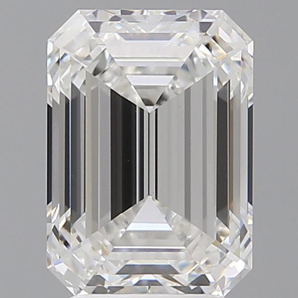 3.59 ct. emerald Lab Grown Diamond front image