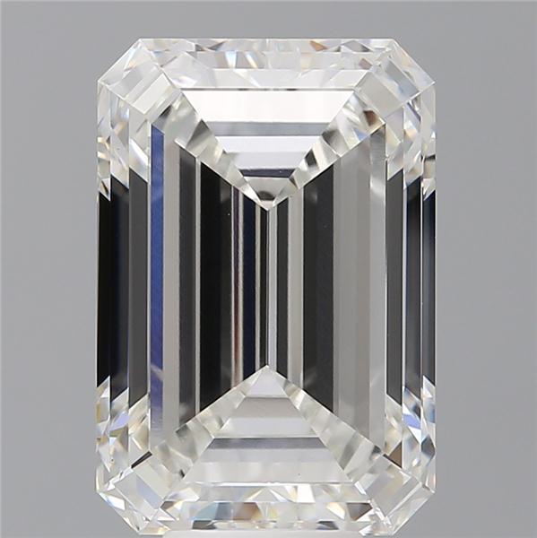 9.55 ct. emerald Lab Grown Diamond front image