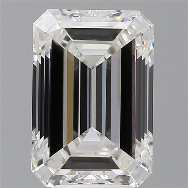 5.52 ct. emerald Lab Grown Diamond front image