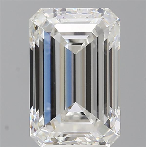 4.92 ct. emerald Lab Grown Diamond front image