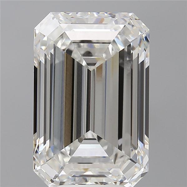 7.59 ct. emerald Lab Grown Diamond front image