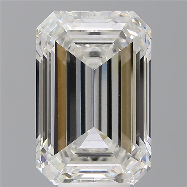 8.57 ct. emerald Lab Grown Diamond front image