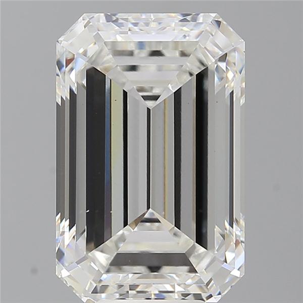 9.02 ct. emerald Lab Grown Diamond front image