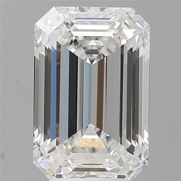 4.59 ct. emerald Lab Grown Diamond front image