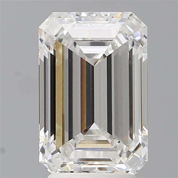 3.60 ct. emerald Lab Grown Diamond front image