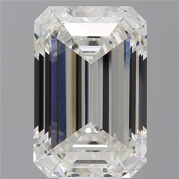 12.04 ct. emerald Lab Grown Diamond front image