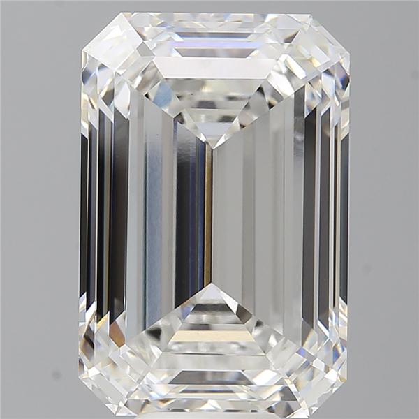 11.59 ct. emerald Lab Grown Diamond front image