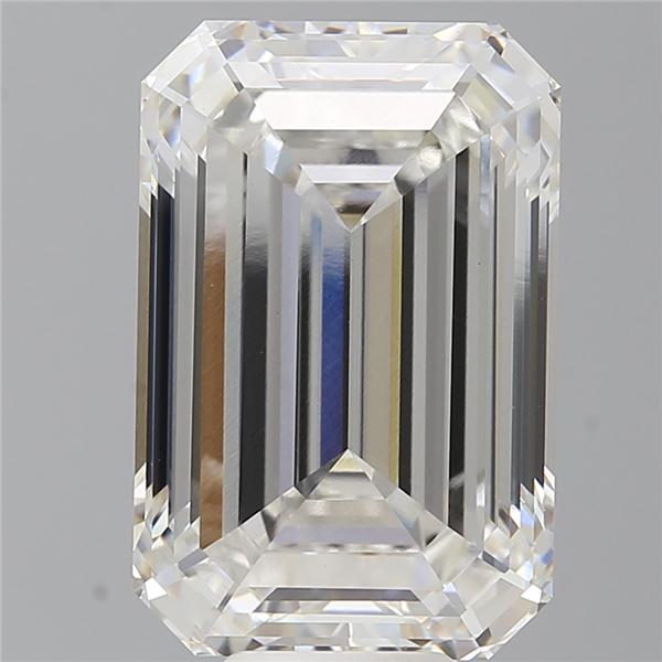 11.08 ct. emerald Lab Grown Diamond front image