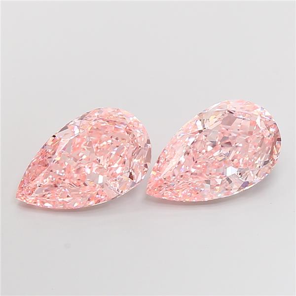5.09 ct. pear Lab Grown Diamond front image