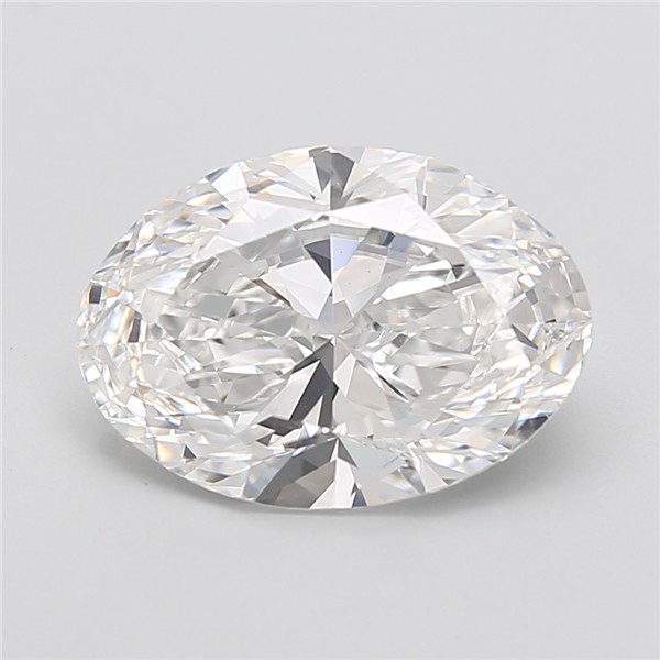 5.03 ct. oval Lab Grown Diamond front image