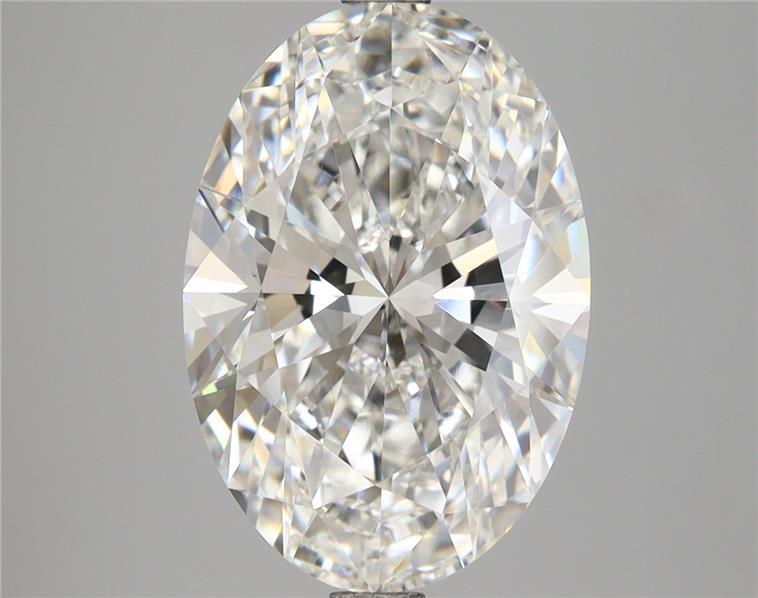 5.08 ct. oval Lab Grown Diamond front image
