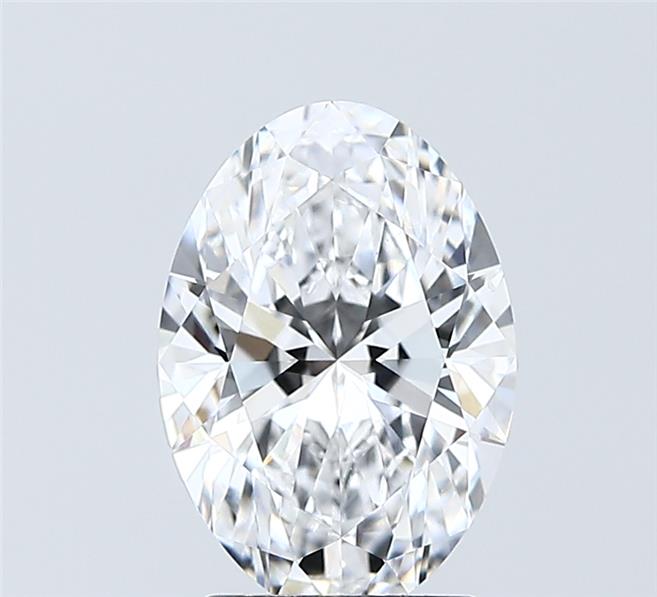 2.02 ct. oval Lab Grown Diamond front image