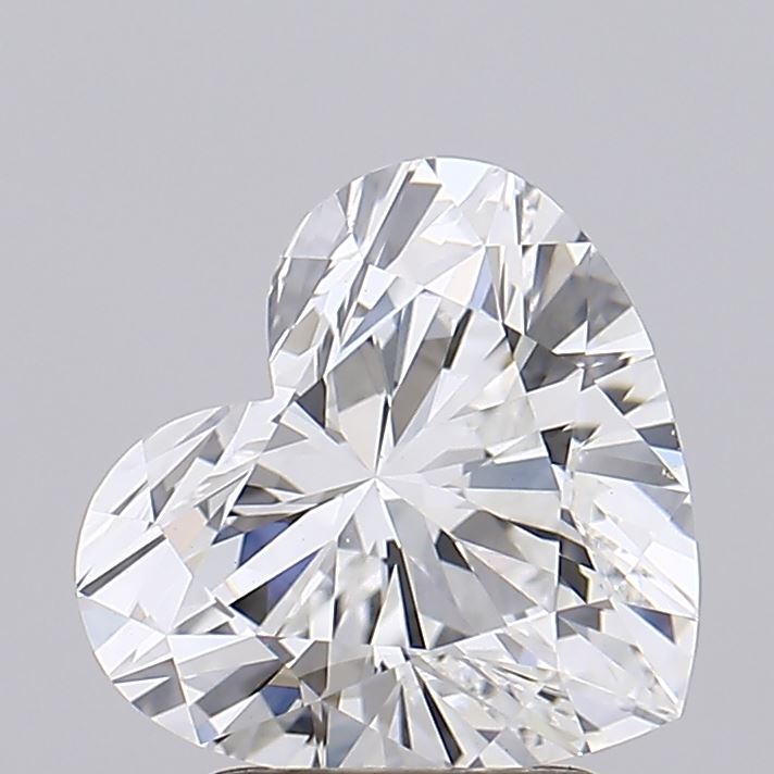 2.59 ct. heart Lab Grown Diamond front image