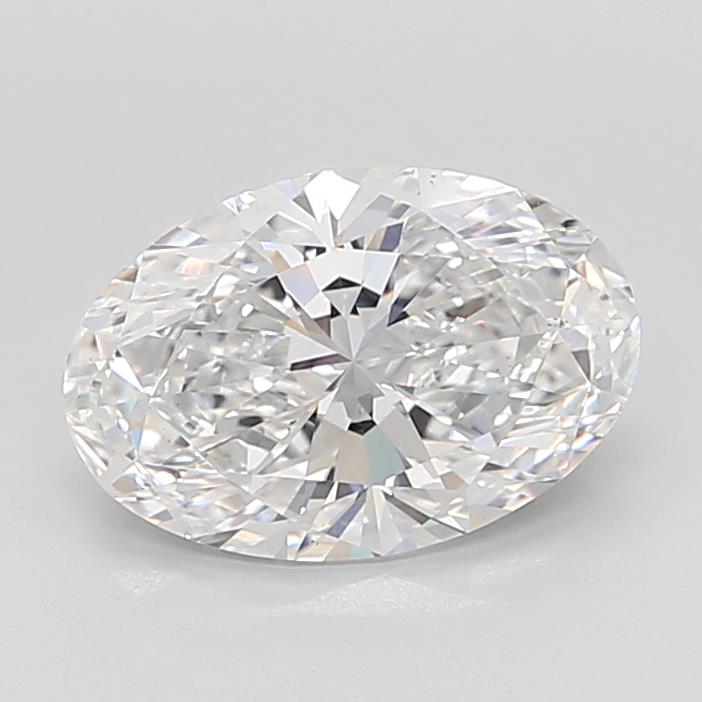 4.06 ct. oval Lab Grown Diamond front image