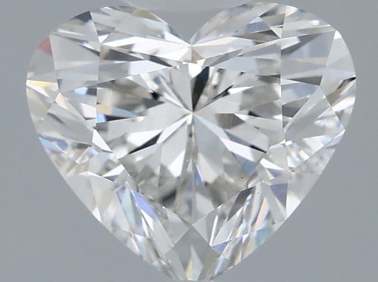1.55 ct. heart Lab Grown Diamond front image