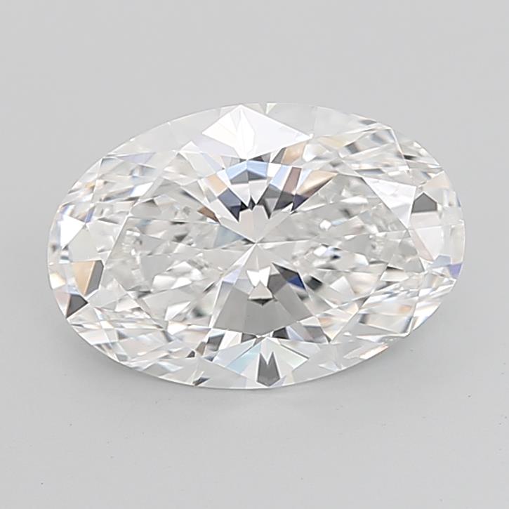 6.06 ct. oval Lab Grown Diamond front image