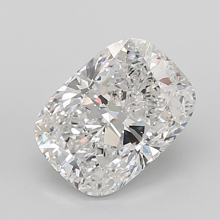 6.09 ct. cushion Lab Grown Diamond front image