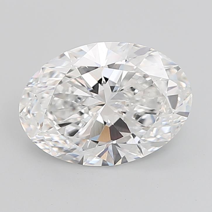 7.03 ct. oval Lab Grown Diamond front image