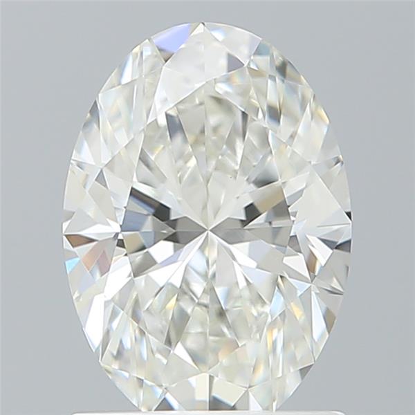 1.30 ct. oval Lab Grown Diamond front image