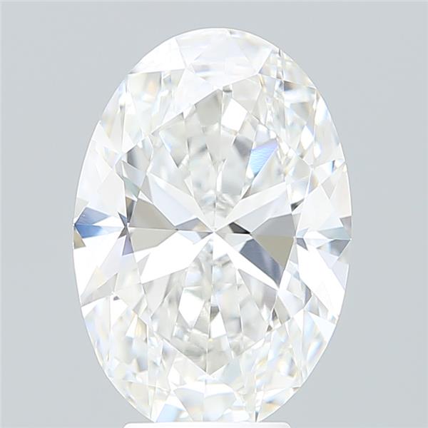 5.40 ct. oval Lab Grown Diamond front image