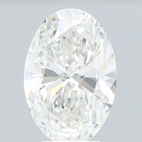 4.06 ct. oval Lab Grown Diamond front image