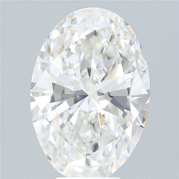 7.10 ct. oval Lab Grown Diamond front image