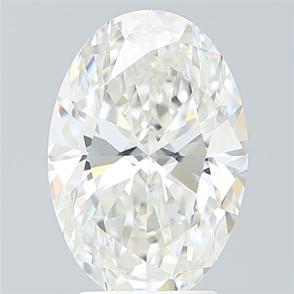 3.57 ct. oval Lab Grown Diamond front image