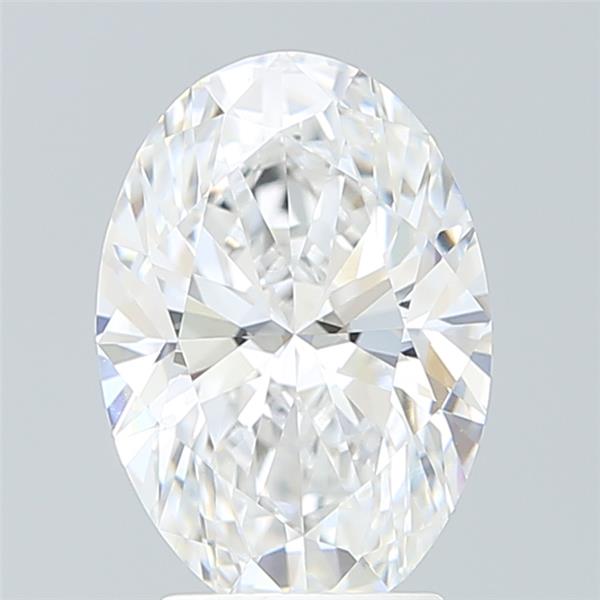 3.20 ct. oval Lab Grown Diamond front image
