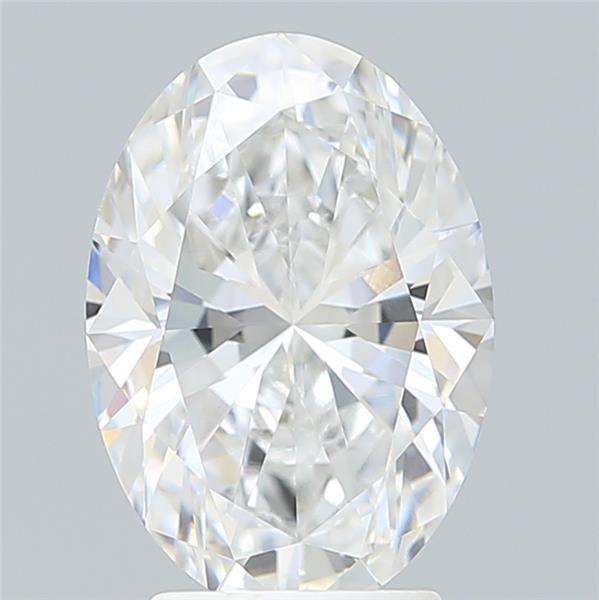 3.27 ct. oval Lab Grown Diamond front image
